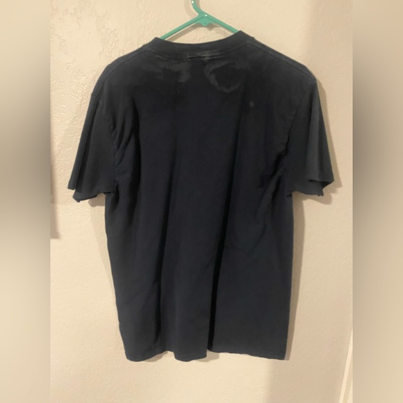 Santa Cruz Navy Blue Fire Shirt Men’s Medium - Picture 3 of 3